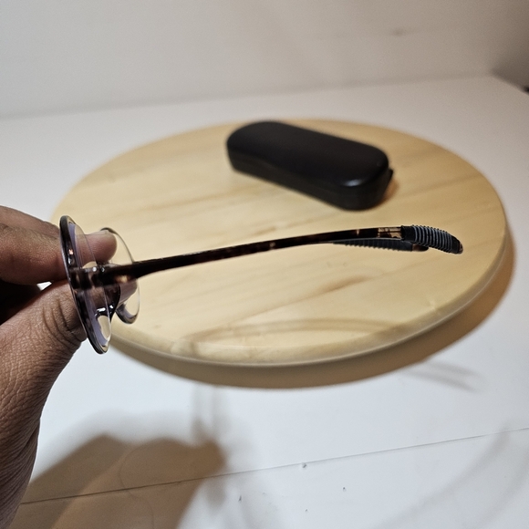 TR90 Italy Deigned +2.75 Tortoise Color Round Frames Only TR281-2 C26 43-22-135 - Picture 5 of 8